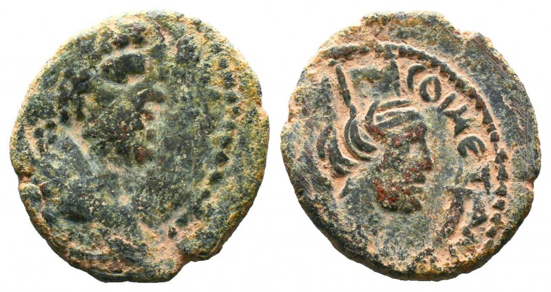 Mesopotamia, Edessa. Caracalla. A.D. 198-217. Æ .

Weight: 4,1 gr
Diameter: 1...