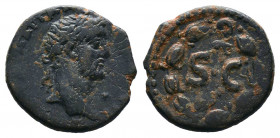Syria, Seleucis and Pieria. Antiochia ad Orontem. Hadrian. A.D. 117-138. AE .

Weight:2,78 gr
Diameter: 17 mm