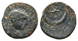 Mesopotamia, Edessa. Caracalla. A.D. 198-217. Æ .

Weight:2,95 gr
Diameter: 16 mm
