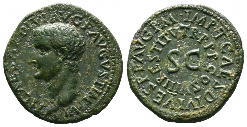 Tiberius. 80-81 AD. Rome. Restitution issue, struck under Titus. (Ric-411). (Coh...