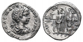 Caracalla. As Caesar, AD 196-198. AR Denarius.

Weight:3,2 gr
Diameter:17 mm