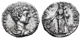 Caracalla. As Caesar, AD 196-198. AR Denarius.

Weight: 2,9 gr
Diameter:17 mm
