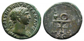 Traianus (98-117 AD). Ae Quadrans.

Weight:3,99 gr
Diameter:19 mm