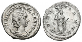 Herenia Etruscila. Denarius. 249-251 AD..

Weight: 3,77 gr
Diameter:21 mm
