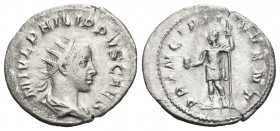 Philip II as Caesar. Antoninianus; 245-247 AD, Ar..

Weight:2,82 gr
Diameter:23 mm