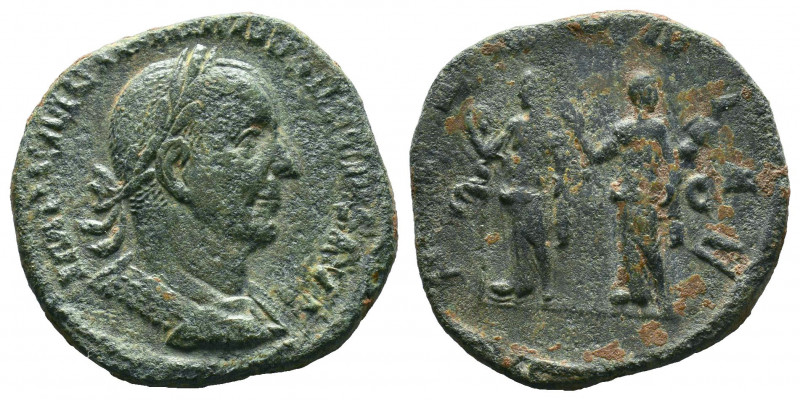 Traianus Decius (249-251 AD). AE Sestertius .

Weight:16,88 gr
Diameter:27 mm