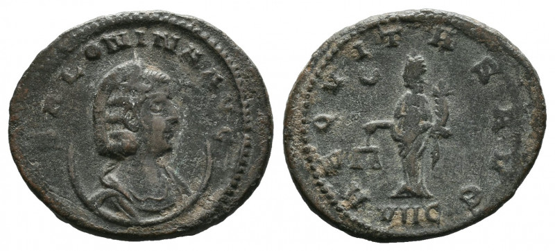 Salonina AR Antoninianus. Rome, AD 254-268..

Weight:3,88 gr
Diameter:20 mm