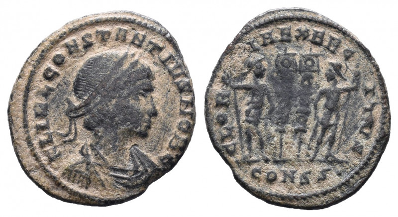 Constantius II. AD 337-361. Æ .

Weight: 2,15 gr
Diameter: 18 mm