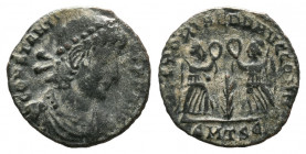 Constantius I, (293-305 AD). AE.

Weight: 1,15 gr
Diameter: 16 mm