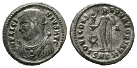Licinius I AD 308-324. Follis Æ.

Weight: 2,80 gr
Diameter: 18 mm