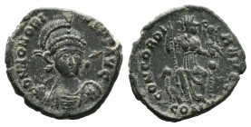 Honorius (393-423). Æ.

Weight: 3,20 gr
Diameter:16 mm