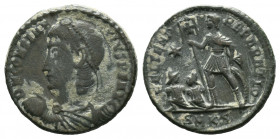 Constantius II. AD 337-361. Æ Centenionalis.

Weight: 3,50 gr
Diameter: 21 mm
