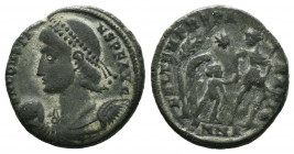 Constantius II AE. AD. 306-337..

Weight: 4,20 gr
Diameter: 20 mm