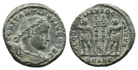 Constantinus II AE. AD. 306-337..

Weight:2,54 gr
Diameter:17 mm