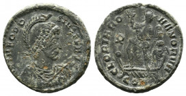 Theodosius I. A.D. 379-395. A.

Weight:5,6 gr
Diameter:23 mm