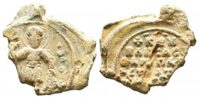 Byzantine Lead Seals, 7th - 13th Centuries.

Weight:11,33 gr
Diameter:26 mm