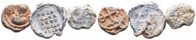 Byzantine Lead Seal Lot, 7th - 13th Centuries.

Weight:lot gr
Diameter: mm