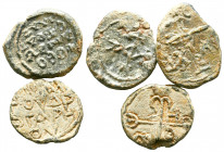 Byzantine Lead Seal Lot, 7th - 13th Centuries.

Weight:27,66 gr
Diameter: mm