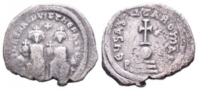 Heraclius, with Heraclius Constantine, 610-641. He.agram .

Weight:6,20 gr
Diameter: 25 mm