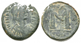 Anastasius I. 491-518. AE follis .

Weight: 8,55 gr
Diameter:23 mm