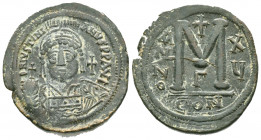 Justinian I (A.D. 527-565), AE Follis,.

Weight:22,8 gr
Diameter:40 mm