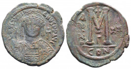 Justinian I (A.D. 527-565), AE Follis,.

Weight:21,66 gr
Diameter:39 mm