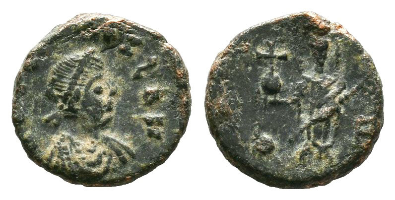 Roman imperial Vandal Mint , Reverse Letters,.

Weight: 1,13 gr
Diameter: 11 ...