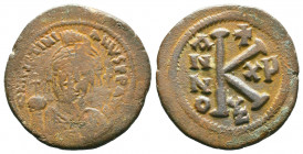 Justinian I (A.D. 527-565), AE Follis,.

Weight:10,67 gr
Diameter:30 mm