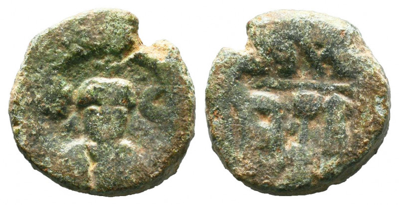 Constant II (641-668), AE decanummi, Carthage..

Weight:7,21 gr
Diameter:18 m...