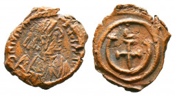 Justinian I (A.D. 527-565), AE Nummi,.

Weight:2,35 gr
Diameter: 16 mm