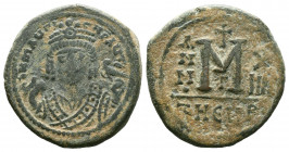 Mauricius Tiberius (582-602 AD). AE Follis.

Weight:11,54 gr
Diameter: 27 mm