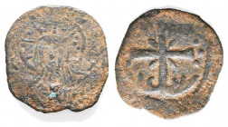 CRUSADERS, Edessa. 1119-1150. Æ Follis .

Weight: 2.9 gr
Diameter: 22 mm