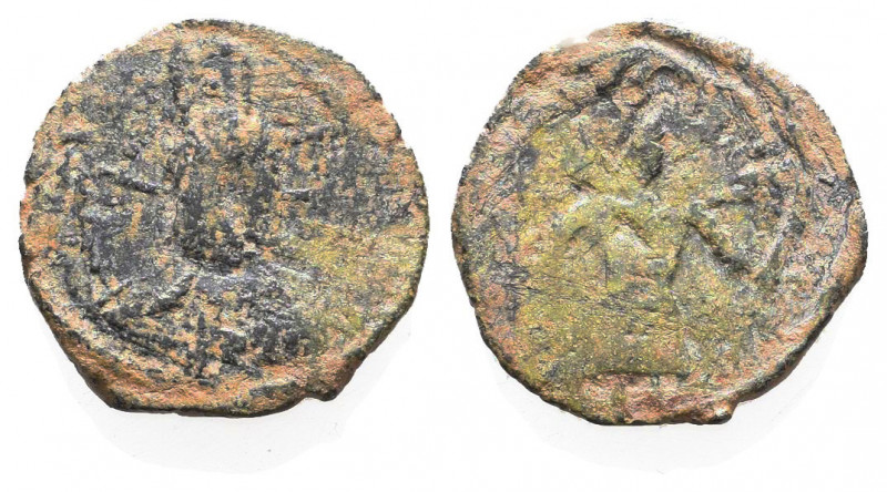 RUSADERS, Counts of Edessa. Baldwin II. 1100-1118. Æ Follis .

Weight: 3.7 gr...