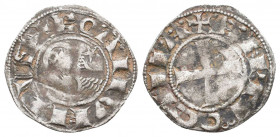 Crusaders, Principality of Antioch. Bohémond III AR Denier. Circa 1163-1188..

Weight: 0.8 gr
Diameter: 17 mm