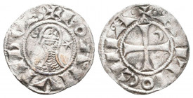 Crusaders, Principality of Antioch. Bohémond III AR Denier. Circa 1163-1188..

Weight: 0.8 gr
Diameter: 17 mm