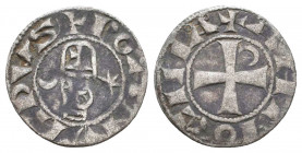 Crusaders, Principality of Antioch. Bohémond III AR Denier. Circa 1163-1188..

Weight: 0.9 gr
Diameter: 16 mm