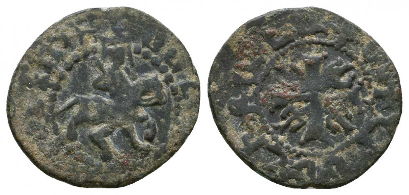 Armenia, Cilician Armenia. Ae. Circa 1270-1289..

Weight: 2.0 gr
Diameter: 18...