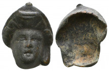Roman Bronze Figurine , Circa 1st - 2nd Century AD.

Weight: 19.8 gr
Diameter: 39 mm