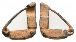 Ancient Roman , 50 BC - 50 AD AE fibula.

Weight: 5.0 gr
Diameter: 27 mm