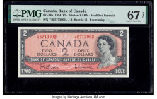 Canada Bank of Canada $2 1954 BC-38b PMG Superb Gem Unc 67 EPQ. 

HID09801242017

© 2020 Heritage Auctions | All Rights Reserved