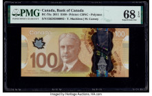 Canada Bank of Canada $100 2011 BC-73a PMG Superb Gem Unc 68 EPQ. 

HID09801242017

© 2020 Heritage Auctions | All Rights Reserved