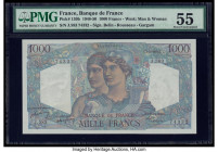 France Banque de France 1000 Francs 1.9.1949 Pick 130b PMG About Uncirculated 55. 

HID09801242017

© 2020 Heritage Auctions | All Rights Reserved