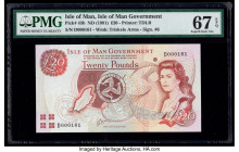 Isle Of Man Isle of Man Government 20 Pounds ND (1991) Pick 43b PMG Superb Gem Unc 67 EPQ. 

HID09801242017

© 2020 Heritage Auctions | All Rights Res...