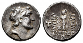 Cappadocian Kingdom. Ariarathes IV Eusebes. Drachm. RY 33 = 131/0 BC. Eusebia-Mazaka. (Hgc-7, 811). (Simonetta-117a). Anv.: Diademed head right. Rev.:...
