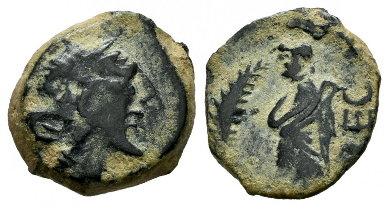 Southern Gaul. Volcae-Aeromici. AE 15. 77-44 BC. (Depeyrot-NC I, 142.269). (CCCB...