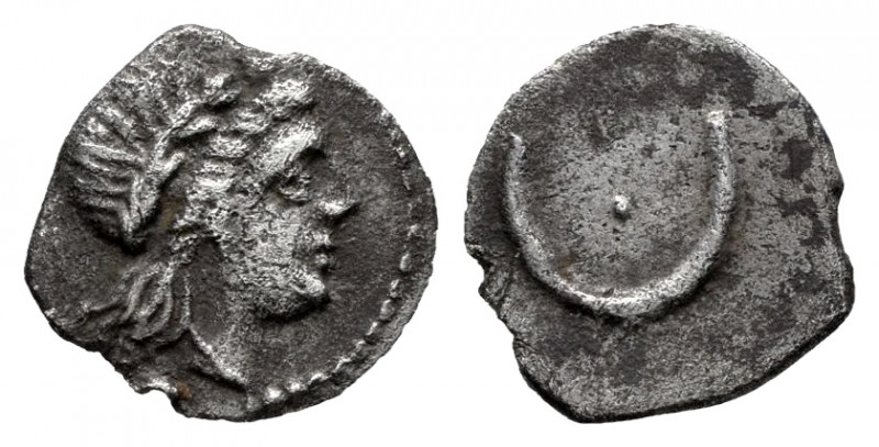 Carthage Nova. 1/12 shekel. 200-190 a.C. Cartagena (Murcia). (Abh-563). Anv.: La...