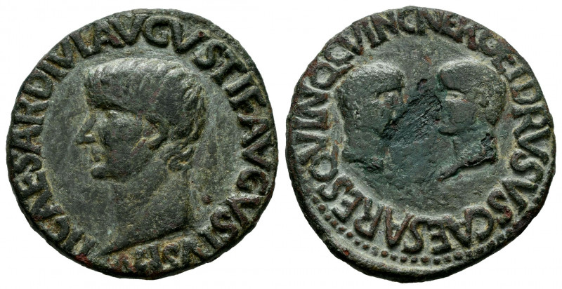 Carthage Nova. Time of Tiberius. Unit. 14-36 AD. Cartagena (Murcia). (Abh-600). ...