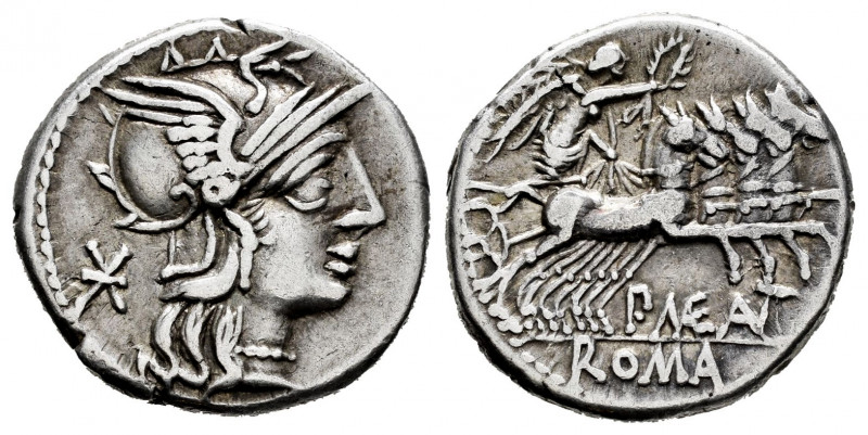 Maenius. Publius Maenius AntiADus. Denarius. 132 BC. Rome. (Ffc-831). (Craw-249/...