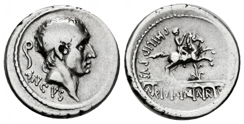 Marcius. C. Marcius Philippus. Denarius. 56 a.C. Rome. (Ffc-898). (Craw-425/1). ...