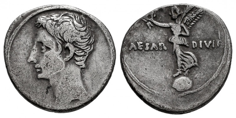 Augustus. Denarius. 31-30 BC. Rome. (Ffc-48). (Ric-I 254b). (Bmcre-603). (Rsc-64...